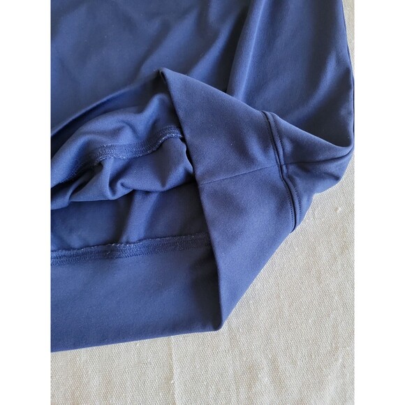 Donald Ross Mens L Pullover 1/2 Zip Blue Softshell Golf Logo Banded Waist Casual - Picture 9 of 11
